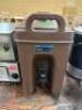 DESCRIPTION INSULATED BEVERAGE DISPENSER BRAND / MODEL: CAMBRO LOCATION BANQUET ROOM TABLE 2 QTY 1