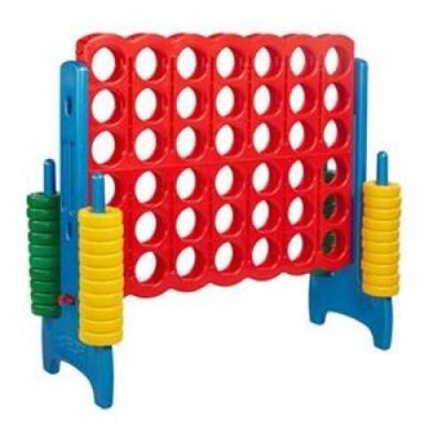DESCRIPTION NINGBO LARGE PLASTIC CONNECT 4 GAME SET LOCATION BANQUET ROOM QTY 1