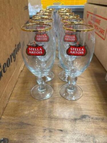 DESCRIPTION (12) STELLA CHALICES THIS LOT IS: SOLD BY THE PIECE LOCATION BANQUET ROOM TABLE 1 QTY 12