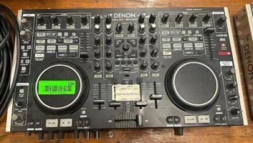 DESCRIPTION DENON DN-MC6000 CONTROLLER ADDITIONAL INFORMATION RETAILS USED FOR $360 LOCATION BANQUET ROOM TABLE 1 QTY 1