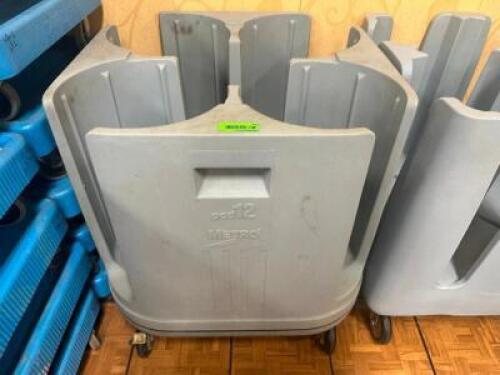 DESCRIPTION METRO P9 FOUR GROUP POKER CHIP PLATE CART BRAND / MODEL: METRO P9 LOCATION BANQUET ROOM TABLE 1 QTY 1