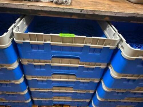DESCRIPTION (5) PLASTIC DISHWASHER RACKS THIS LOT IS: SOLD BY THE PIECE LOCATION BANQUET ROOM TABLE 1 QTY 5