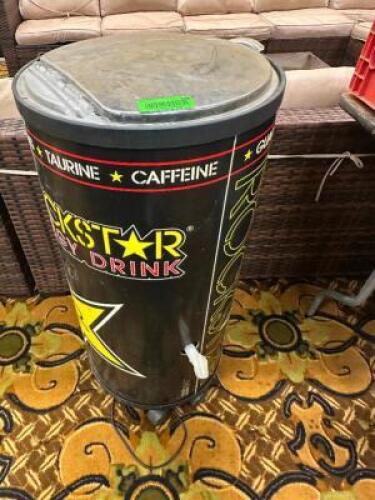 DESCRIPTION ROCKSTAR ROLL ABOUT CAN COOLER LOCATION BANQUET ROOM TABLE 1 QTY 1