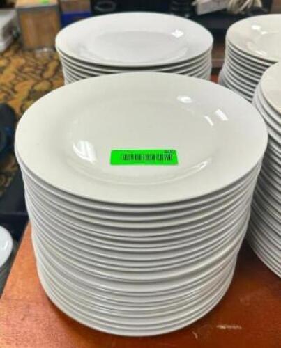 DESCRIPTION: (48) 10.5" CHINA PLATES LOCATION: BANQUET HALL QTY: 48