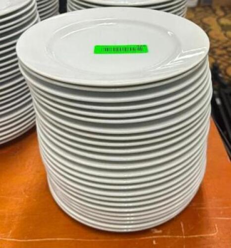 DESCRIPTION: (24) 9" CHINA PLATES LOCATION: BANQUET HALL QTY: 24