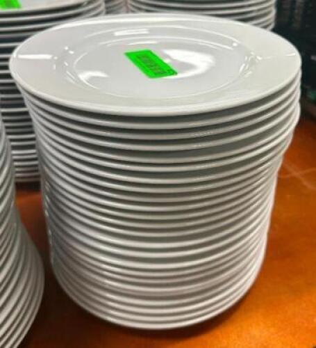DESCRIPTION: (24) 9" CHINA PLATES LOCATION: BANQUET HALL QTY: 24