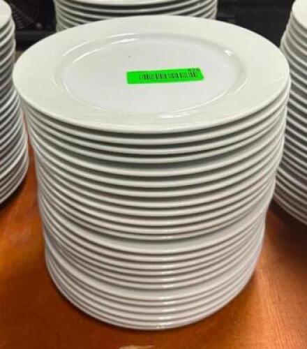 DESCRIPTION: (24) 9" CHINA PLATES LOCATION: BANQUET HALL QTY: 24