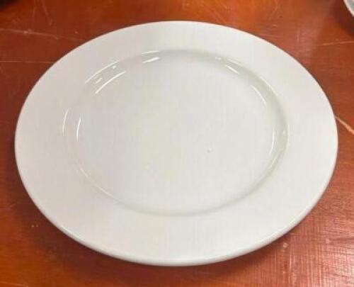 DESCRIPTION: (60) 10.5" CHINA PLATES LOCATION: BANQUET HALL QTY: 60