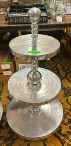 DESCRIPTION: 3-TIER DECORATIVE STAND LOCATION: BANQUET HALL QTY: 1