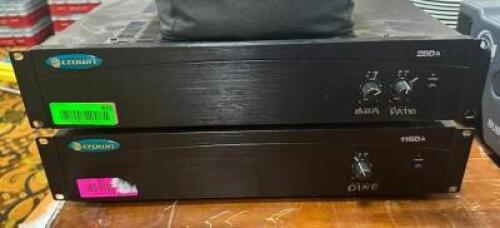 DESCRIPTION: (2) PROFESSIONAL AUDIO AMPLIFIERS LOCATION: BANQUET HALL QTY: 2