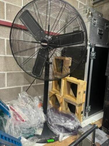 DESCRIPTION PEDESTAL FAN LOCATION BACK ROOM QTY 1