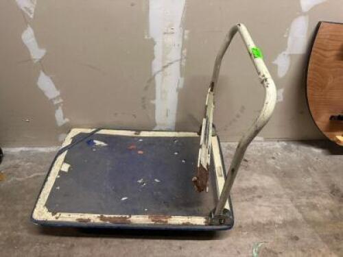 DESCRIPTION 30" WAREHOUSE CART. LOCATION BACK ROOM QTY 1