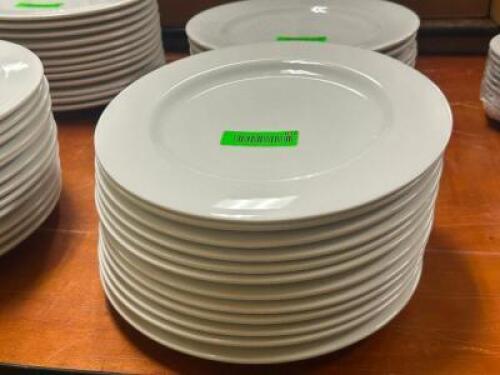 DESCRIPTION: (12) - DINNER PLATES THIS LOT IS: SOLD BY THE PIECE QTY: 12