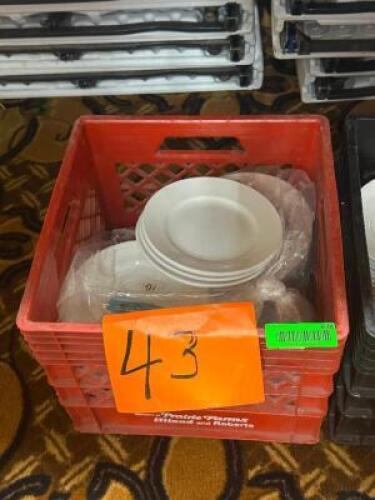 DESCRIPTION: (43) - BREAD PLATES THIS LOT IS: SOLD BY THE PIECE QTY: 43