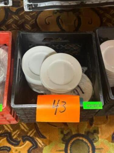 DESCRIPTION: (43) - BREAD PLATES THIS LOT IS: SOLD BY THE PIECE QTY: 43