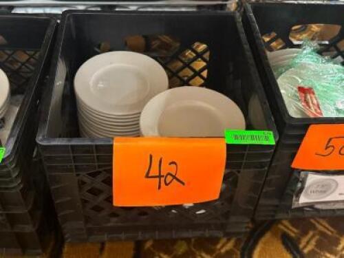 DESCRIPTION: (42) - BREAD PLATES THIS LOT IS: SOLD BY THE PIECE QTY: 42