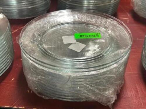 DESCRIPTION: (12) - GLASS DINNER PLATES THIS LOT IS: SOLD BY THE PIECE QTY: 12