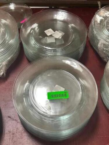 DESCRIPTION: (24) - GLASS DINNER PLATES THIS LOT IS: SOLD BY THE PIECE QTY: 24