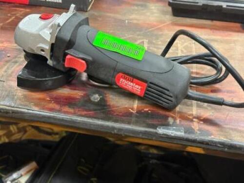 DESCRIPTION: ANGLE GRINDER THIS LOT IS: ONE MONEY QTY: 1