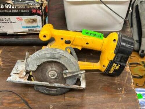 DESCRIPTION: ANGLE GRINDER THIS LOT IS: ONE MONEY QTY: 1