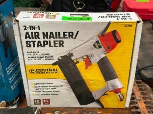 DESCRIPTION: AIR STAPLER THIS LOT IS: ONE MONEY QTY: 1