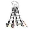 DESCRIPTION: (1) ADJUSTABLE SAFETY CAGE LADDER BRAND/MODEL: LITTLE GIANT #18509-240 INFORMATION: SAFETY CAGE, FIBERGLASS, TYPE 1AA, 375 LB WEIGHT RATI