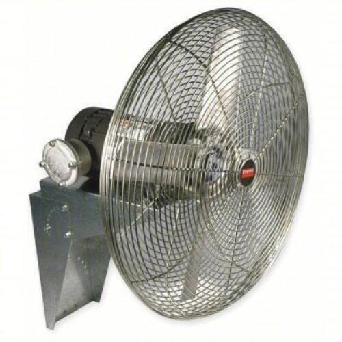DESCRIPTION: (1) AIR CIRCULATOR FAN BRAND/MODEL: DAYTON #1VCH1 INFORMATION: 5,486 CFM, 115/230V AC, 1/4 HP MOTOR HP SIZE: 24" BLADE RETAIL$: $1554.51