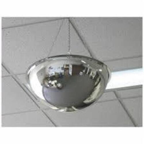DESCRIPTION: (1) FULL DOME SAFETY MIRROR BRAND/MODEL: FRED SILVER #798A04 INFORMATION: GALVANIZED STEEL, INDOOR AND OUTDOOR, ACRYLIC SIZE: 36" DIAMETE