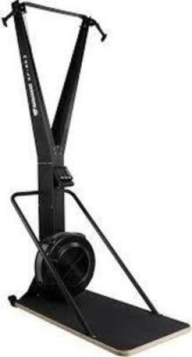 DESCRIPTION: (1) SKI MACHINE BRAND/MODEL: FITVIDS #SF-SK2 INFORMATION: BLACK, LCD DISPLAY SIZE: 50.4"D x 23.6"W x 84.6"H RETAIL$: $850.99 EA QTY: 1