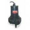 DESCRIPTION: (1) SEWAGE EJECTOR PUMP BRAND/MODEL: DAYTON #4LE17 INFORMATION: SINGLE PHASE, 2 HP, 240V AC, 375 GPM FLOW RATE @ 10' OF HEAD, 3 IN NPT RE