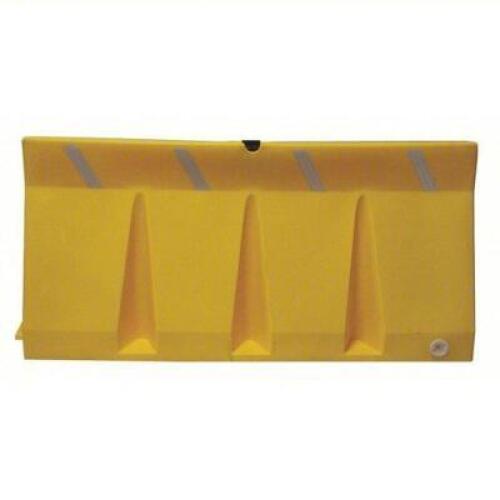 DESCRIPTION: (1) POLYCADE TRAFFIC BARRIER BRAND/MODEL: PART NUMBER #38UZ87 INFORMATION: YELLOW SIZE: 34X73-3/4X18 RETAIL$: $654.50 EA QTY: 1