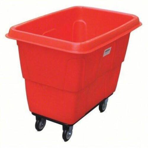 DESCRIPTION: (1) GENERAL PURPOSE CUBE TRUCK BRAND/MODEL: PRODUCT NUMBER #36FL08 INFORMATION: RED, PLASTIC, 500 LB CAPACITY SIZE: 8 CU FT, 39 in x 27 i