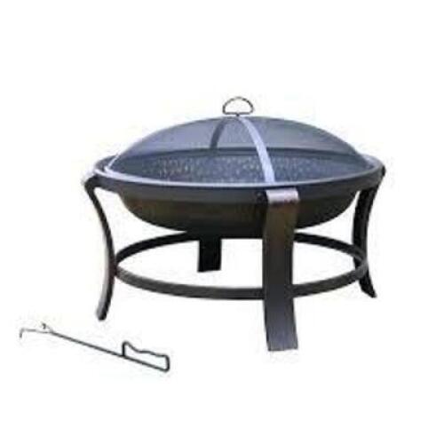 DESCRIPTION: (1) OUTDOOR GAS FIRE PIT BRAND/MODEL: MAINSTAYS #MS45-106-001-05 INFORMATION: ROUND, ANTIQUE BRONZE SIZE: 30" RETAIL$: $198.00 EA QTY: 1