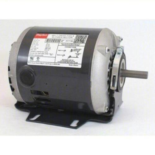 DESCRIPTION: (1) BELT DRIVE MOTOR BRAND/MODEL: DAYTON #3K771 INFORMATION: 1 SPEED, OPEN DRIP PROOF, CRADLE BASE MOUNT, 1/4 HP, 1,725 NAMEPLATE RPM RET