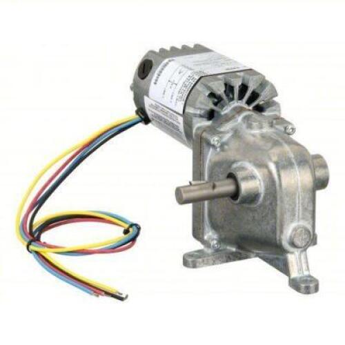 DESCRIPTION: (1) GEARMOTOR BRAND/MODEL: DAYTON #1LPZ9 INFORMATION: RIGHT ANGLE, RIGHT HAND, 24 RPM NAMEPLATE SPEED, 85 IN-LB MAX TORQUE RETAIL$: $325.