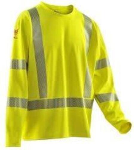 DESCRIPTION: (8) HI-VIS WORK SHIRTS BRAND/MODEL: PL-G16 INFORMATION: HI VIZ YELLOW SIZE: 4XL RETAIL$: $17.25 EA QTY: 8