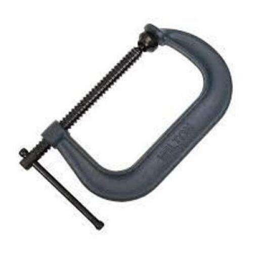 DESCRIPTION: (12) C-CLAMP BRAND/MODEL: WILTON #41406 INFORMATION: 140 SERIES SIZE: 4" RETAIL$: $29.65 EA QTY: 12