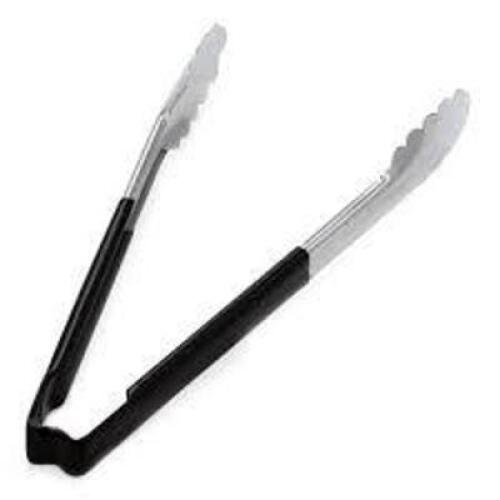 DESCRIPTION: (24) UTILITY TONG BRAND/MODEL: VOLLRATH #4781620 INFORMATION: SCALLOPED GRIP, BLACK KOOL-TOUCH HANDLE, STAINLESS STEEL SIZE: 16" RETAIL$: