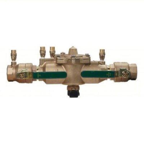 DESCRIPTION: (1) BACKFLOW PREVENTER BRAND/MODEL: WATTS #793HG4 INFORMATION: 009, STD CONFIGURATION, BRONZE, 1 1/2 IN PIPE SIZE, FNPT, 33&deg;F &ndash; 180&deg;F RET