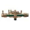 DESCRIPTION: (1) BACKFLOW PREVENTER BRAND/MODEL: WATTS #793HG4 INFORMATION: 009, STD CONFIGURATION, BRONZE, 1 1/2 IN PIPE SIZE, FNPT, 33&deg;F &ndash; 180&deg;F RET