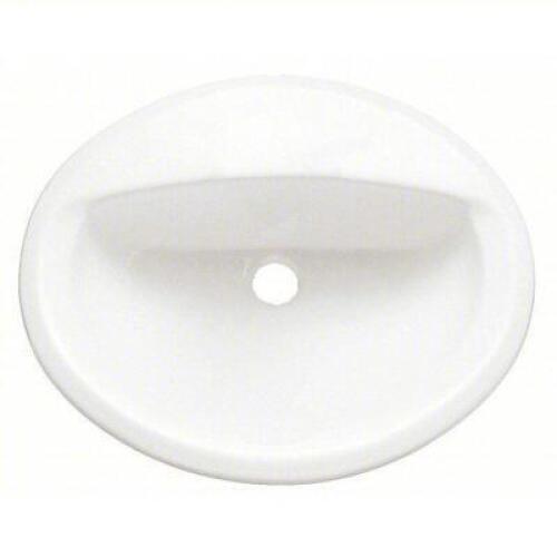 DESCRIPTION: (1) BATHROOM SINK BRAND/MODEL: AMERICAN STANDARD #0475047.020 INFORMATION: WHITE, VITREOUS CHINA SIZE: 20-3/8" X 17-3/8" RETAIL$: $77.46