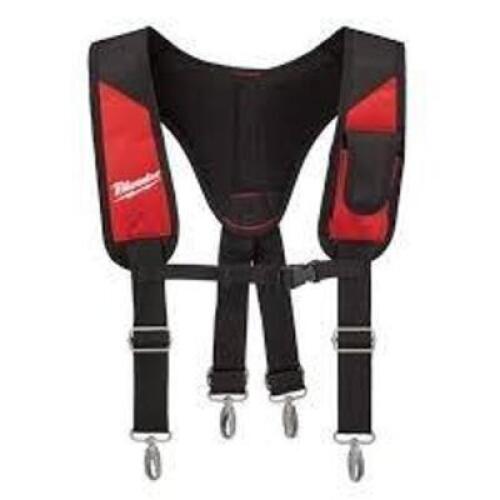 DESCRIPTION: (4) PADDED RIG HARNESS BRAND/MODEL: MILWAUKEE #48-22-8145 INFORMATION: RED, 3 PIECES RETAIL$: $31.48 EA QTY: 4