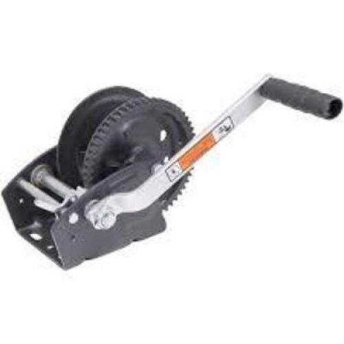 DESCRIPTION: (1) HAND WINCH BRAND/MODEL: DUTTON-LAINSON #DLC1800 INFORMATION: POWDER MATTE BLACK RETAIL$: $89.99 EA QTY: 1