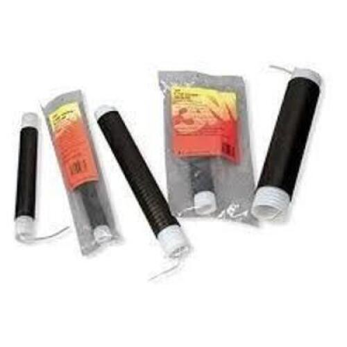 DESCRIPTION: (10) ROLLS OF COLD SHRINKBRAND/MODEL: 3M #8424-8INFORMATION: BLACKSIZE: .82" ID BEFORE SHRINKING, .1 ID AFTER SHRINKINGRETAIL$: $445.54 EAQTY: 10