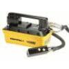 DESCRIPTION: (1) HYDRAULIC PUMP BRAND/MODEL: ENERPAC #46C553 INFORMATION: 10,000 PSI MAX. OP PRESSURE, 127 CU IN RESERVOIR CAPACITY, PENDANT RETAIL$: