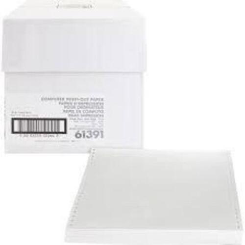 DESCRIPTION: (1) CASE OF (2550) SHEETS OF COMPUTER PRINT-OUT PAPER BRAND/MODEL: SPARCO #61391 INFORMATION: WHITE SIZE: 9-1/2" X 11" RETAIL$: $75.64 EA