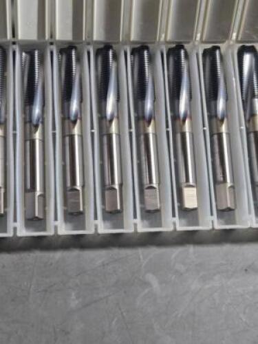 DESCRIPTION: (12) HSS SPIRAL FLUTE TAPS BRAND MODEL OSG V-TI-SFT SIZE: M10X1.0 RETAIL$: $525.90 QTY: 12