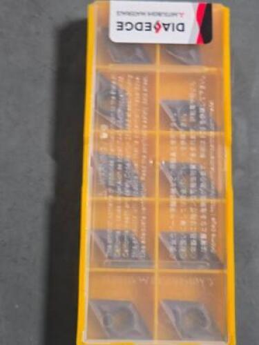 DESCRIPTION: (30) CARBIDE TURNING INSERTS BRAND MODEL MITSUBISHI DCGT11T308-MJ VP10RT RETAIL$: $479.10 QTY: 30