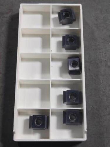 DESCRIPTION: (6) CARBIDE TURNING INSERTS BRAND MODEL SECO N-LN19-19490 RETAIL$: $120.87 QTY: 6