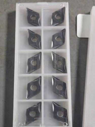 DESCRIPTION: (20) CARBIDE TURNING INSERTS BRAND MODEL SUMITOMO DNGG 432ESU RETAIL$: $280.60 QTY: 20